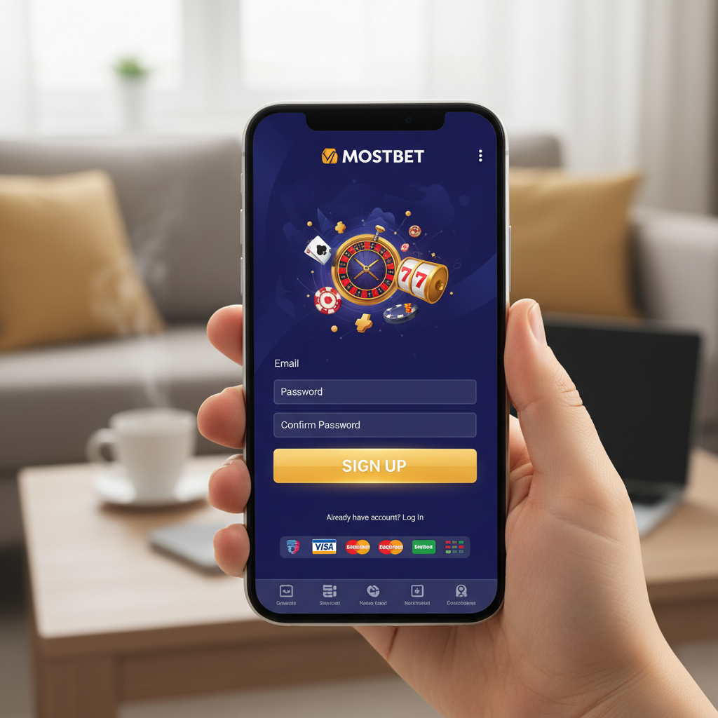 signup Mostbet
